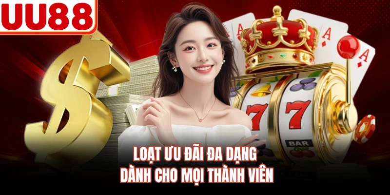 Loạt ưu đãi đa dạng dành cho mọi thành viên